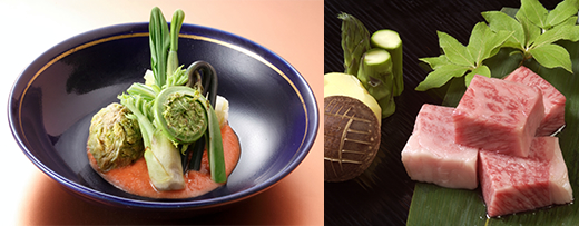 那須温泉 山楽は料理人の技で極めた最高のひと品をご提供致します。