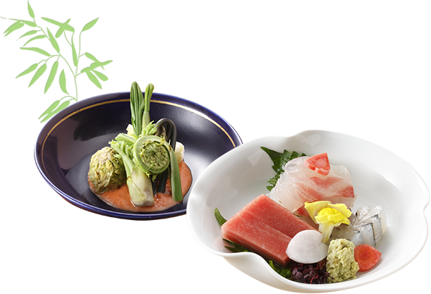 那須温泉 山楽のこだわりの食材で季節を感じる会席料理