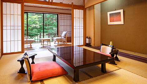 “KASHIWA” Japanese Traditional Suite with Private Open Air Onsen